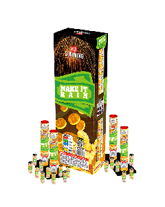 MAKE IT RAIN | 24 Sot 60 Gram Cannister Shells by Sunwing Fireworks